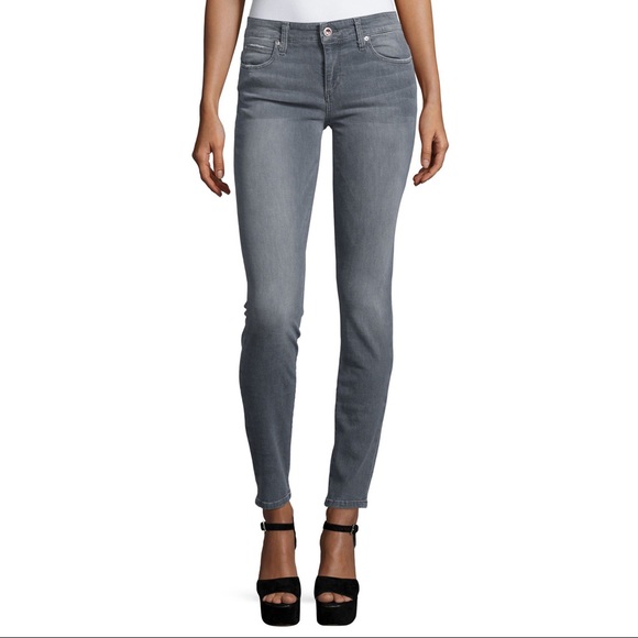 Joe's Jeans Hello Icon Grey Ashlie Skinny Jeans - Picture 2 of 15